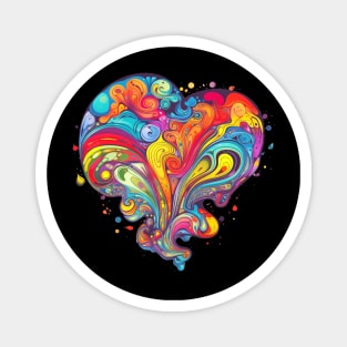 Psychedelic Love Magnet